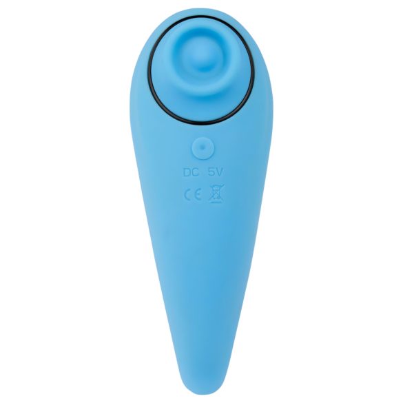 FEELZTOYS - vibrator za klitoris 2v1 z baterijo - modra