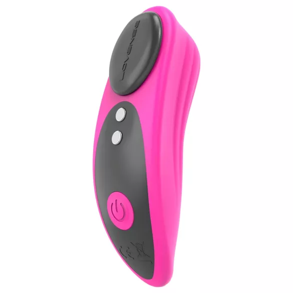 Lovense Ferri - aplikacijsko voden vibrator za klitoris (črno-roza)
