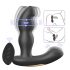 Aixiasia Hiross - črni rotacijski analni vibrator