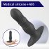 Aixiasia Roy - polnilni, brezžični analni vibrator (črna)