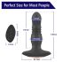 Aixiasia Roy - polnilni, brezžični analni vibrator (črna)