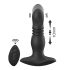 Aixiasia Roy - polnilni, brezžični analni vibrator (črna)
