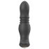 Aixiasia Roy - polnilni, brezžični analni vibrator (črna)