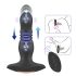 Aixiasia Roy - polnilni, brezžični analni vibrator (črna)