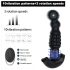 Aixiasia Abake - rotacijski analni vibrator (črn)