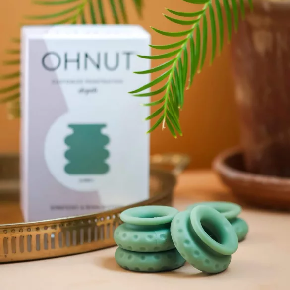 Ohnut - penetracijski obročki - nastavljivi - 4 deli - zeleni