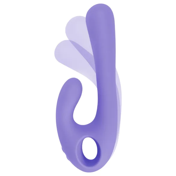 Nomi Tang - vibrator z gibljivo ročico za klitoris - polnjenje - vijoličen