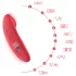 Magic Motion - vibrator za klitoris - vodoodporen - koralna