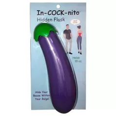 In-cock-nito - steklenica v obliki penisa - vijolična