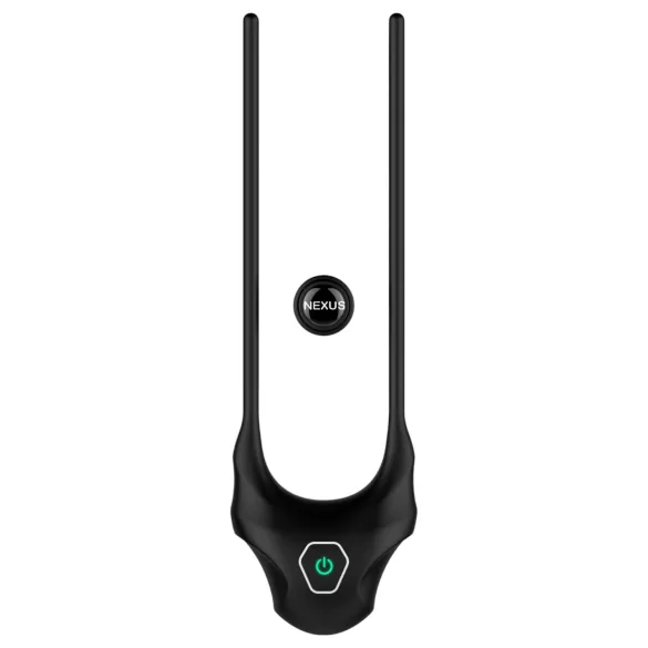 Nexus Forge - vibracijski obroč za penis - nastavljiv - črna