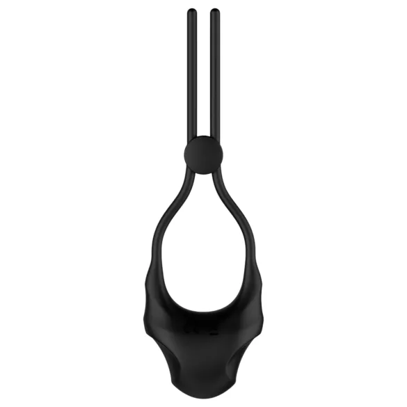 Nexus Forge - vibracijski obroč za penis - nastavljiv - črna
