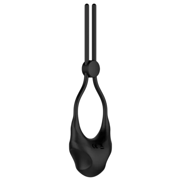 Nexus Forge - vibracijski obroč za penis - nastavljiv - črna