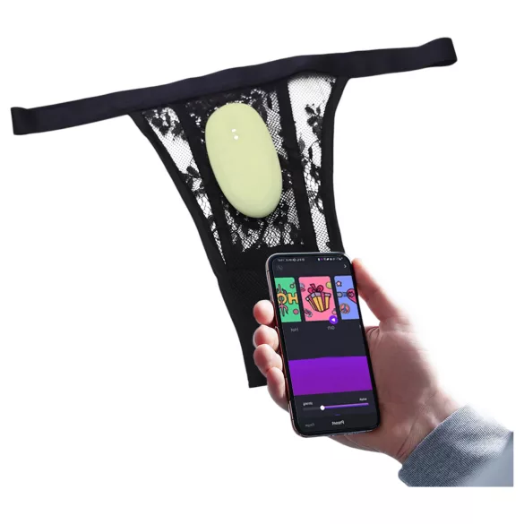 Magic Motion Nyx - nosljiv hlačni vibrator z upravljanjem prek aplikacije (zelen)