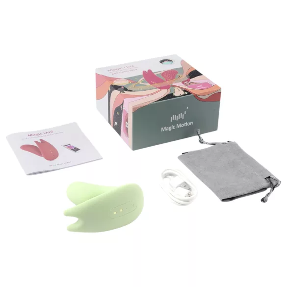 Magic Motion Umi - aplikacijo upravljan 2-v-1 vibrator (zelen)
