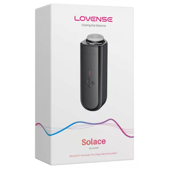 Lovense Solace - masturbator za moške, upravljan prek aplikacije (črn)