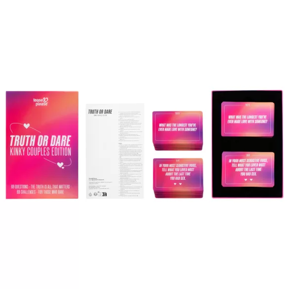 Tease & Please - Truth or Dare Kinky Couples Edition - resnica ali izziv za pare