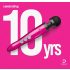 Doxy Die Cast 3 Wand - električni masažni vibrator (roza)