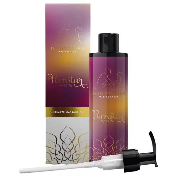 Bodygliss - masažno olje in lubrikant - pornstar martini - 150 ml