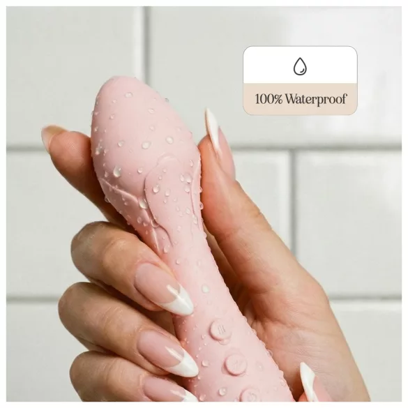Vush Fleur - akumulatorski, vodoodporni masažni vibrator (roza)