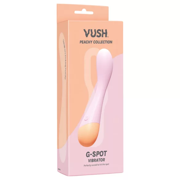 Vush Peachy G-Spot - vibrator za G-točko - polnilni - roza