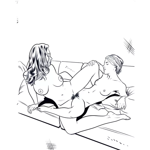 WoodRocket - barvanka za odrasle - lezbična pornografija