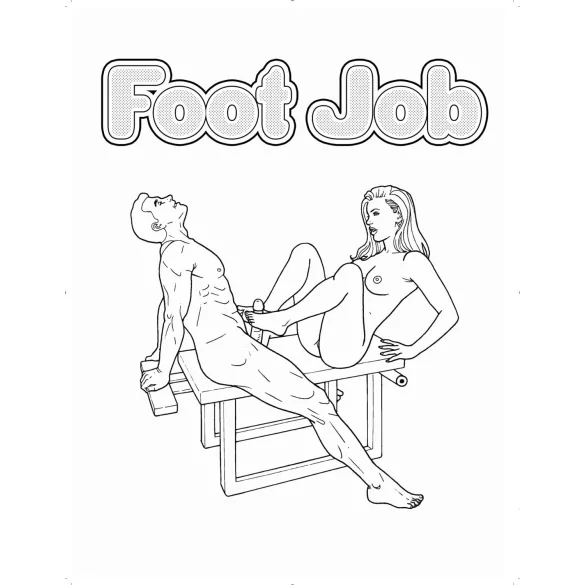 WoodRocket - odrasla pobarvanka - erotični motivi