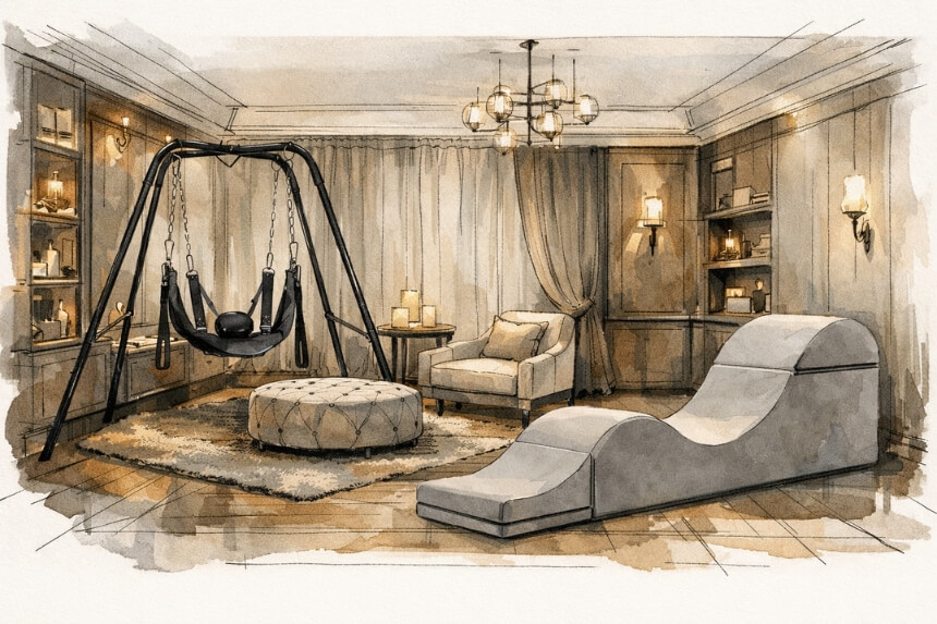 Ideje za ureditev erotične sobe in postavitev igralnega prostora – Desirel.si Sex Shop